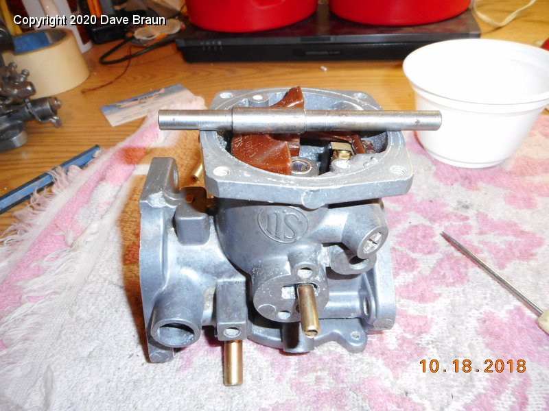 SU Carburetor Restorations/MGB HIF4 1810/Disassembly/DSCN1142
